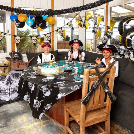 Piraten Slinger Doodshoofd 6m van Boland koop je bij Partywinkel