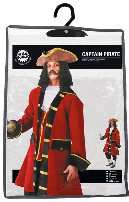 Piratenpak Bordeaux Rood Heren van Fiestas Guirca koop je bij Partywinkel