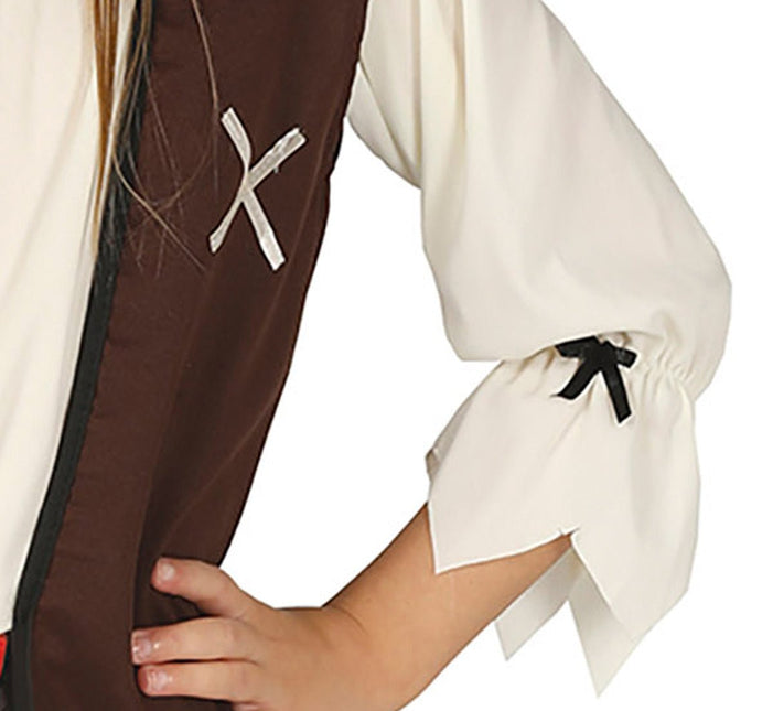 Piratenpak Bruin Meisje van Fiestas Guirca koop je bij Partywinkel