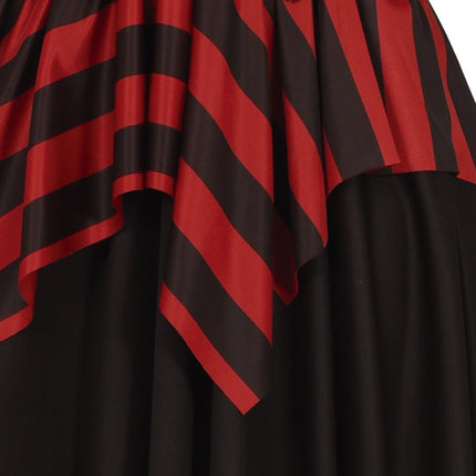 Piratenpak Rood Bruin Dames - Partywinkel - 8434077786079
