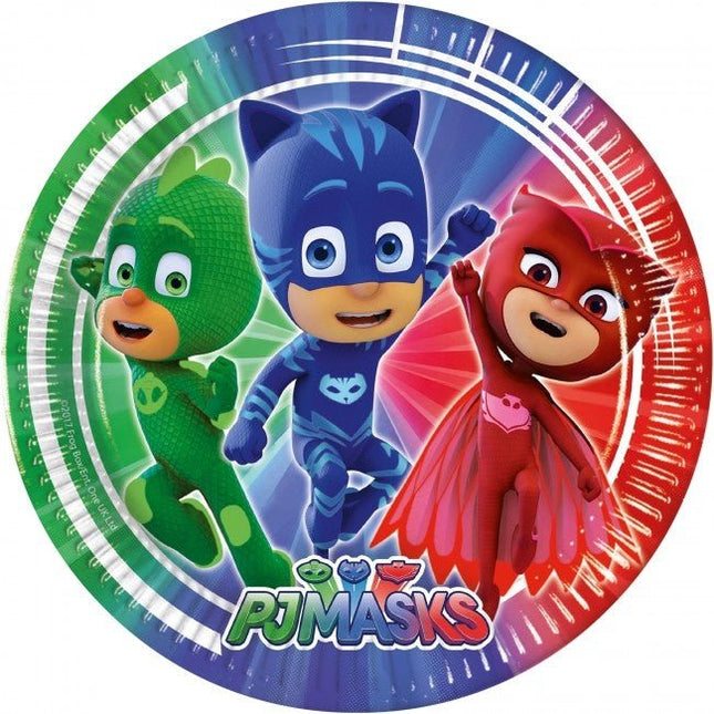 Pj Masks Borden 23cm 8st van Procos koop je bij Partywinkel