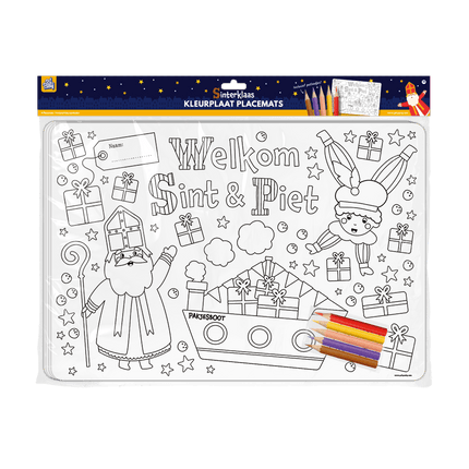 Placemat - Sinterklaas van Paper Dreams koop je bij Partywinkel