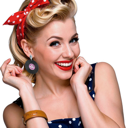 Platen Oorbellen 5cm van Fiestas Guirca koop je bij Partywinkel