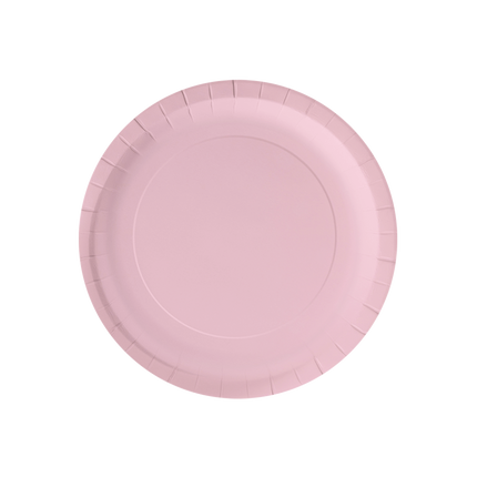 Platos - Rosa claro pastel