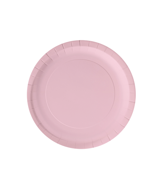 Platos - Rosa claro pastel
