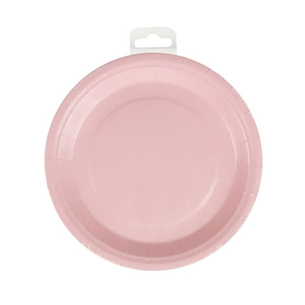 Platos - Rosa claro pastel