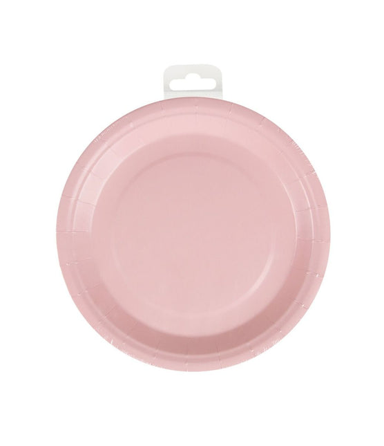 Platos - Rosa claro pastel