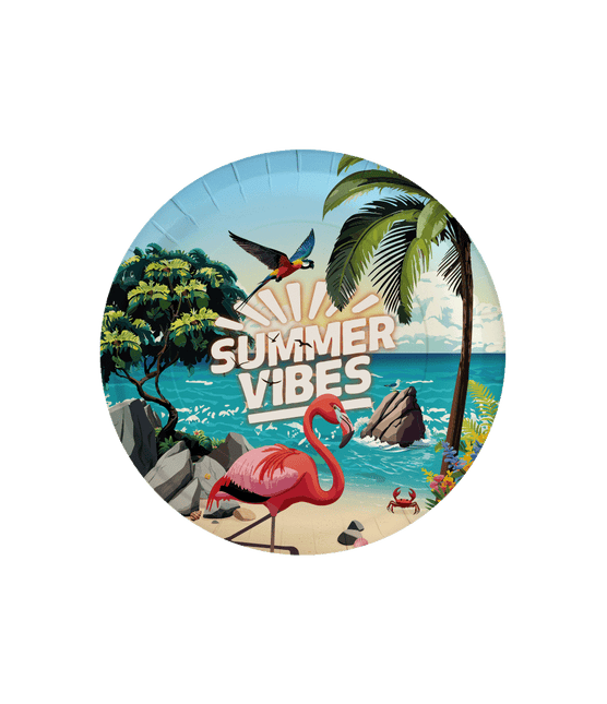 Platos de Colores Summer Vibes 22.8cm 8pcs
