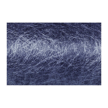 Traves de Mesa Azul Oscuro Purpurina 5M 36cm