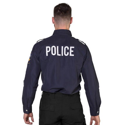 Politie Blouse Heren van Boland koop je bij Partywinkel