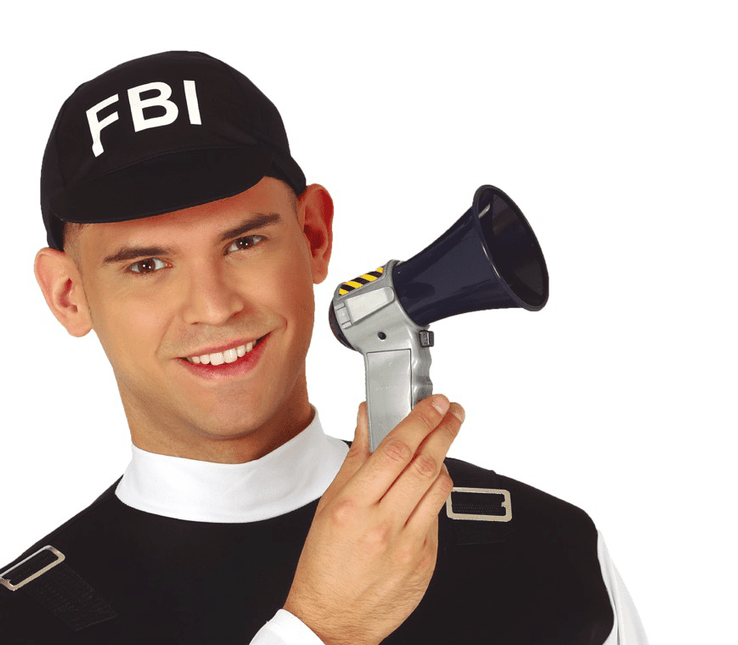 Politie Megafoon Geluid 15cm van Fiestas Guirca koop je bij Partywinkel