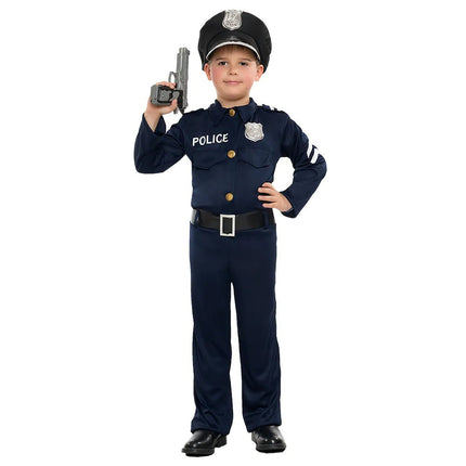 Politie Pak Blauw Jongen van Boland koop je bij Partywinkel