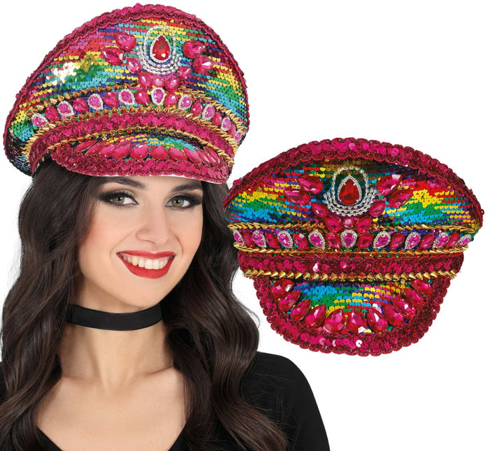 Politie Pet Roze Regenboog Steentjes van Fiestas Guirca koop je bij Partywinkel
