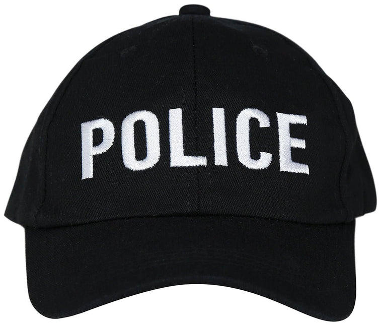 Politie Pet Zwart - Partywinkel - 8434077137758