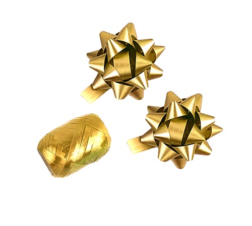 Polyband combi set oro (1 huevo, 2 rosetas)