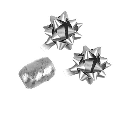 Juego combinado Polyband plata (1 huevo, 2 rosetas)