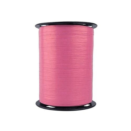 Polyband mat roze (500mx5mm) van Haza Witbaard koop je bij Partywinkel