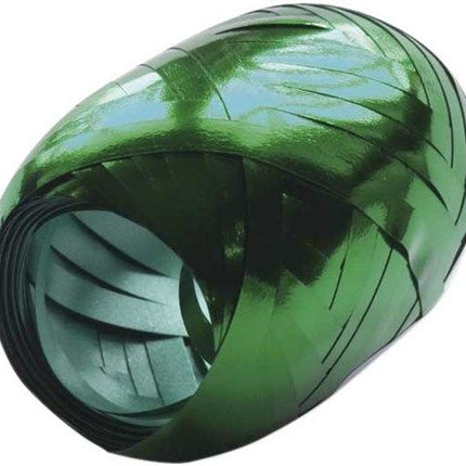 Polyband verde metalizado (20mx5mm)