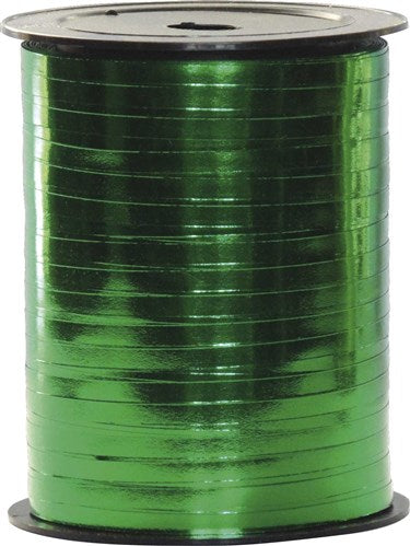 Polyband verde metalizado (250mx5mm)