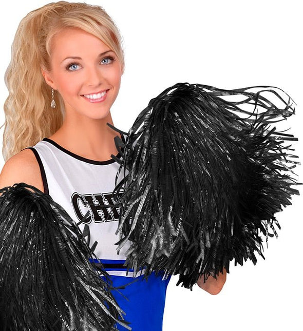 Pom Pom Zwart 1 stuk van Widmann koop je bij Partywinkel