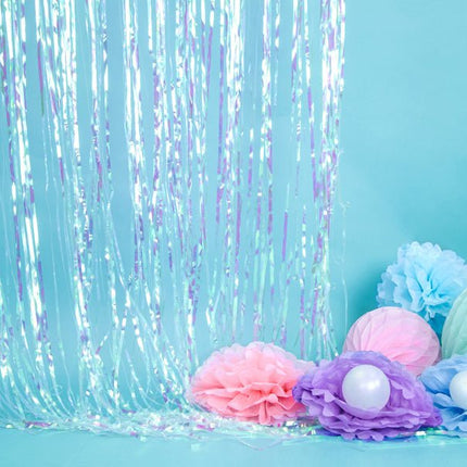 Pompon Lichtroze 25cm van Partydeco koop je bij Partywinkel