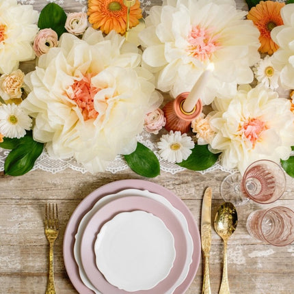 Pompons Bloemen 5st van Partydeco koop je bij Partywinkel