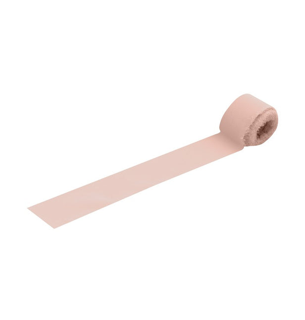 CINTA ROSA POLVO TOQUE DE VIENTO 4 CM X 5 M