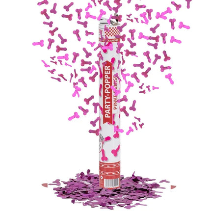 Cañón de confeti para el pene de 40 cm