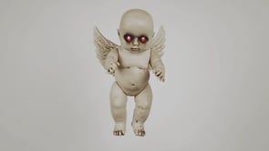 Muñeca de Halloween Bebé Ángel