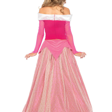 Prinses Aurora Jurk Roze Dames Leg Avenue - Partywinkel - 714718519937