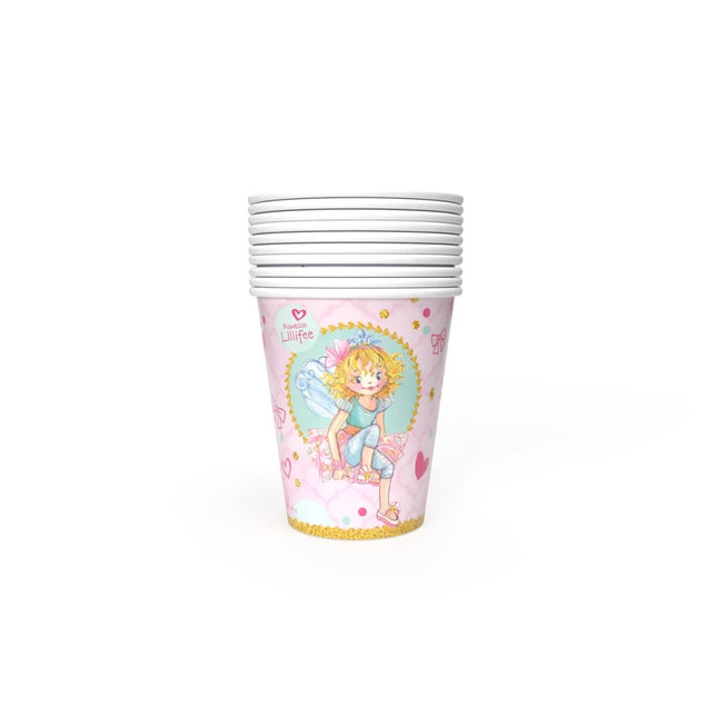 Prinses Lillifee Bekers 250ml 8st van VDV Benefit koop je bij Partywinkel