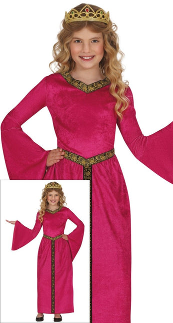 Prinsessen Jurk Fuchsia van Fiestas Guirca koop je bij Partywinkel