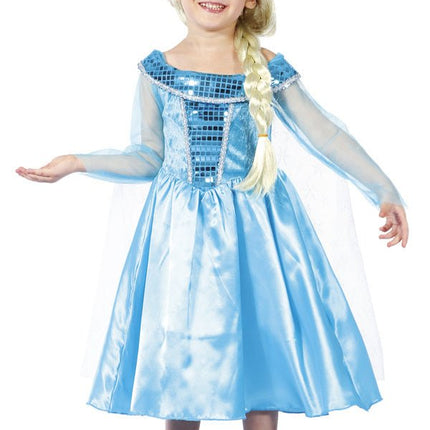 Prinsessenjurk Kind Elsa 3/4 jaar van Boland koop je bij Partywinkel