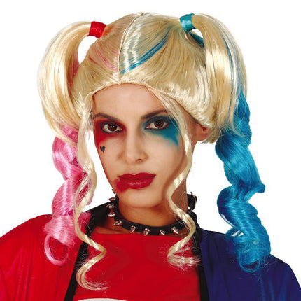 Pruik Gekleurde Staarten van Fiestas Guirca koop je bij Partywinkel