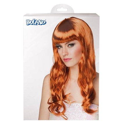 Pruik Lang Haar Koper van Boland koop je bij Partywinkel
