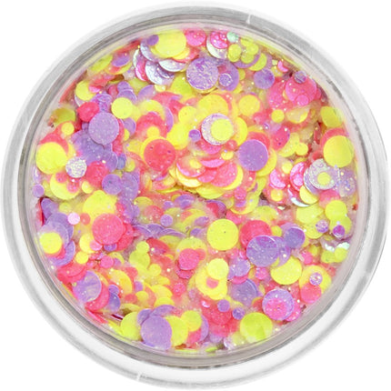 Gel Pastel de Purpurina de Color 10ml