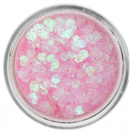 PXP Chunky Glitter Creme Pink Ice Creme Chameleon 10ml van PXP Professional Colours koop je bij Partywinkel