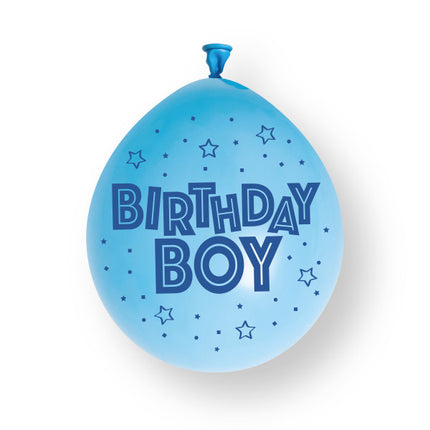 10ct Cumpleaños Niño 9" Globos de látex