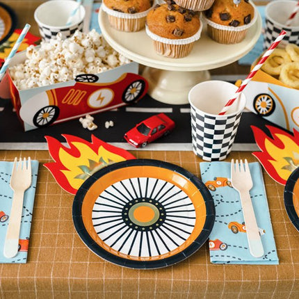 Race Snackbakje 3st van Partydeco koop je bij Partywinkel