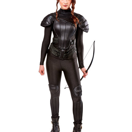 Disfraz de Katniss Rebelde Deluxe Mujer