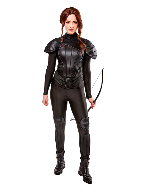 Disfraz de Katniss Rebelde Deluxe Mujer