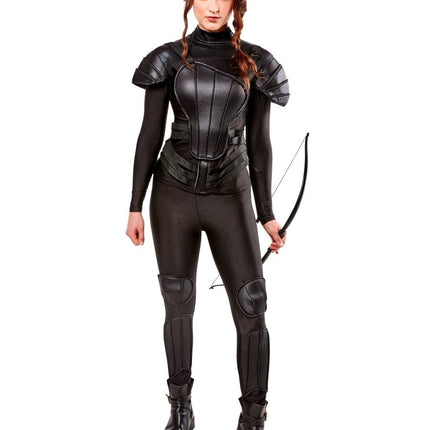 Rebel Katniss Deluxe Kostuum Dames van Rubies koop je bij Partywinkel