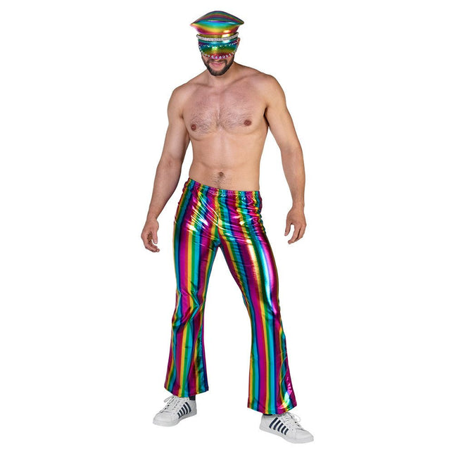 Regenboog Broek M/L van Boland koop je bij Partywinkel