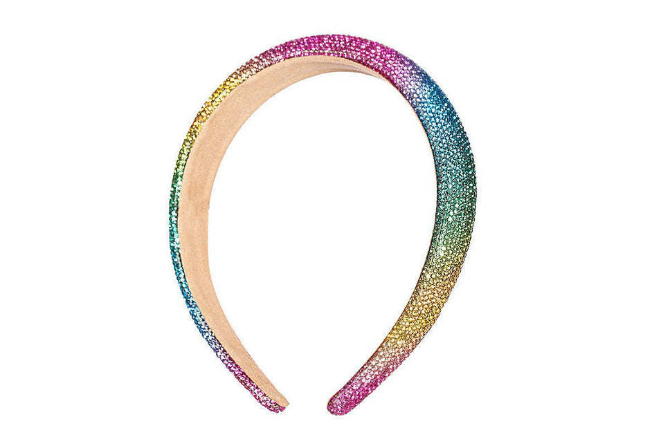 Regenboog Haarband Strass van Wilbers & Wilbers koop je bij Partywinkel