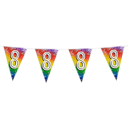 Regenboog Slinger 8 Jaar 6m van Boland koop je bij Partywinkel