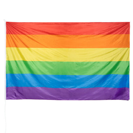 Regenboog Vlag 3m van Boland koop je bij Partywinkel