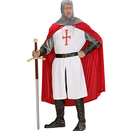 Ridder Kostuum Rood Wit Heren - Partywinkel - 8003558444915