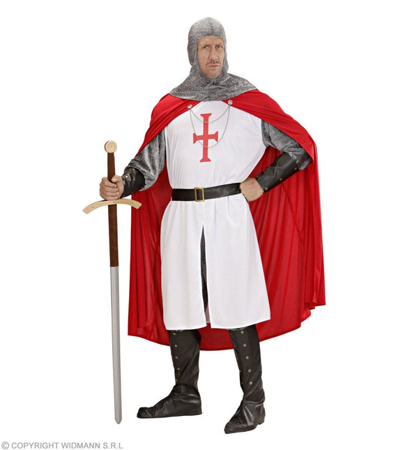Ridder Kostuum Rood Wit Heren - Partywinkel - 8003558444915
