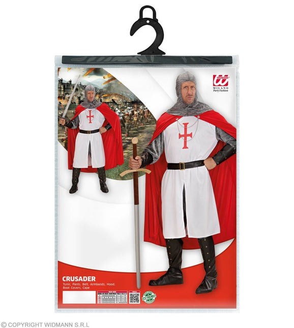 Ridder Kostuum Rood Wit Heren - Partywinkel - 8003558444915