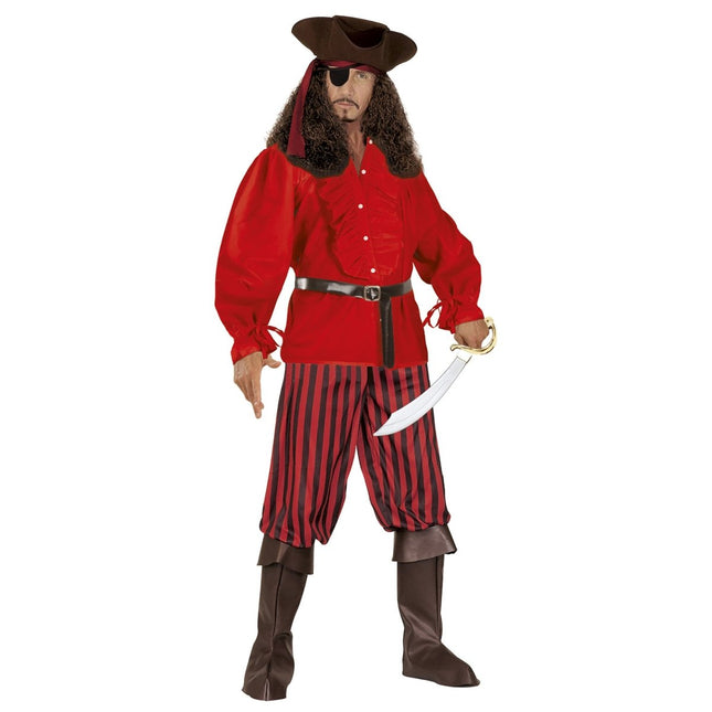 Rode Blouse Heren van Widmann koop je bij Partywinkel